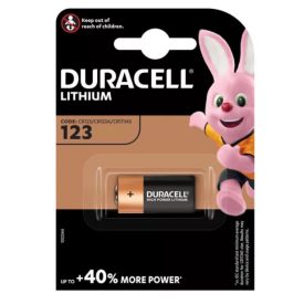 DURACELL CR123 3V-OS Lithium Elem (CR17345) BL/1