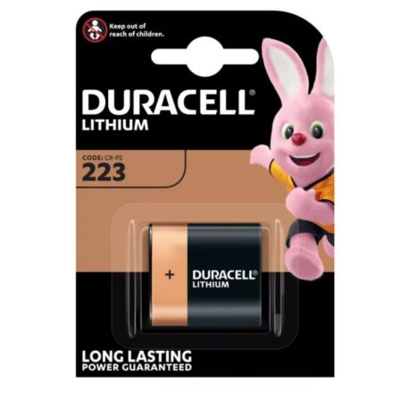 DURACELL CRP2 (223) 6V-OS Lithium Elem , BL/1