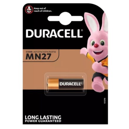 DURACELL MN27 12V-OS Alkáli Elem MN27 (A27) BL/1