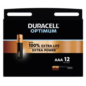 DURACELL Optimum AAA MN2400 Mikró (LR03) Alkáli Elem BL/12