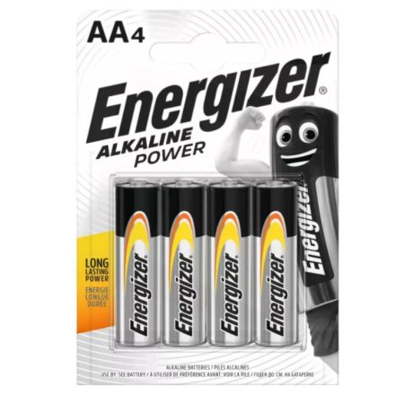 ENERGIZER Alkaline Power AA,LR6 elem BL/4