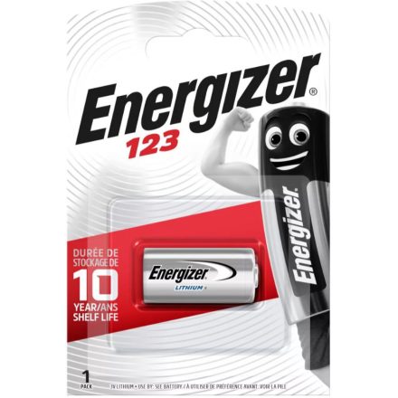 Energizer CR123 lithium elem 3V bl/1