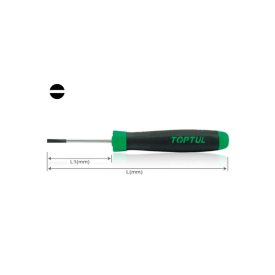 TOPTUL profi csavarhúzó 140mm 3mm