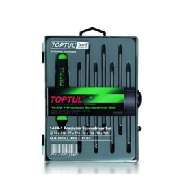 TOPTUL profi csavarhúzókészlet kétoldalú