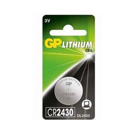 GP Lítium gombelem CR2430 1db / bliszter