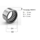 INA HK0810 Tűgörgős csapágy