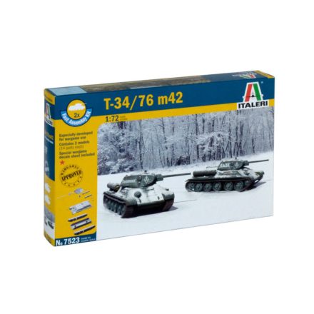 Italeri Easy Kit T34/76 1:72 (7523)