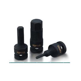 TOPTUL profi dugókulcs fej 19 mm 1/2 Fekete