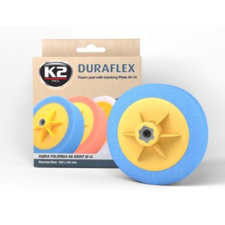 K2 DURAFLEX közepes csiszolóhab betét kék M-14