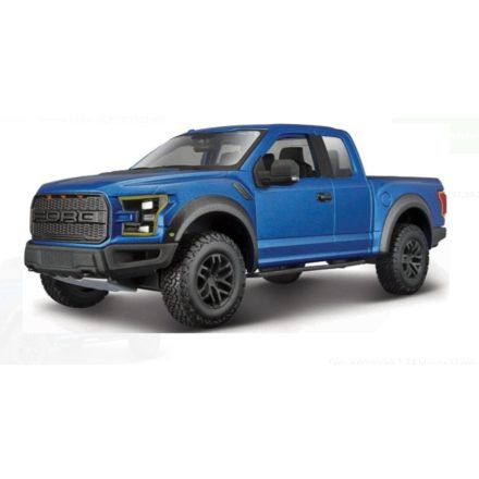 Maisto - 2017 Ford F-150 Raptor, kék, 1:24