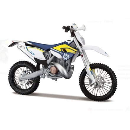 Maisto - Motorkerékpár állvánnyal, Husqvarna FE 501, 1:12