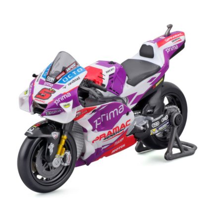 Maisto - Motor, Ducati Pramac versenyzés 2022 (#89 Jorge Martin), 1:18