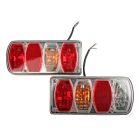 Egyesített lámpa szett DH007, bal + jobb, MULTIPA