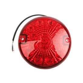 Hátsó ködlámpa, kerek, 140 mm, 14 x LED, 12/24 V MULTIPA