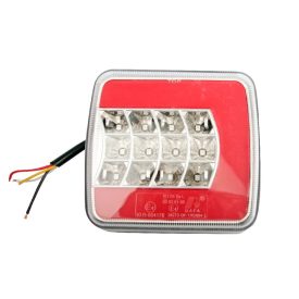   Egyesített lámpa C LED - bal, rendszám világítással, 12/24 V MULTIPA