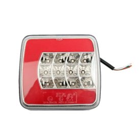   Egyesített lámpa C LED - jobb, rendszám világítással, 12 V MULTIPA