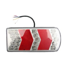   Egyesített lámpa TRS006 bal, LED, rendszám világítással, 12/24 V MULTIPA