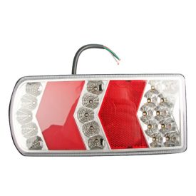   Egyesített lámpa TRS006 jobb, LED, rendszám világítással, 12/24 V MULTIPA