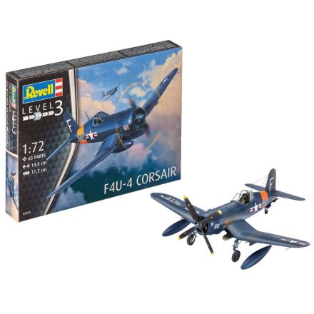 Revell 1:72 F4U-4 Corsair repülő makett