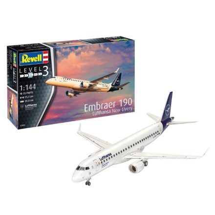 Revell 1:144 Embraer 190 Lufthansa