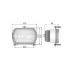 Wesem fényszóró CASE IH 2000, FARM; EICHER 3000, 4000, WOTAN I; FIAT 400, 45-XX, 50-XX, 55-XX, 60-XX, 70-XX, 72-XX, 80-XX, 82-XX; FORD 3000