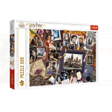 Trefl 500 db-os puzzle - Harry Potter - Roxforti emlékek (37400)