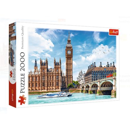 Trefl 2000 db-os puzzle - Big Ben, London (27120)