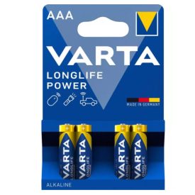   VARTA LONGLIFE POWER (HIGH ENERGY) AAA Mikró Elem (LR03) 4903 BL/4