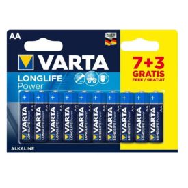   VARTA LONGLIFE POWER (HIGH ENERGY) Ceruza Elem AA (LR6) BL/7+3 4906