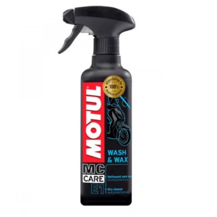 Motul WASH & WAX E1 száraz tisztító spray 400ml