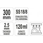 YATO GASTRO YG-02776 Merőkanál 120 ml 315 mm inox