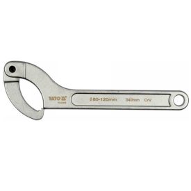   YATO YT01673 Állítható körmös kulcs 80-120 mm / 340 mm CrV