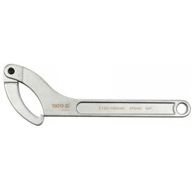   YATO YT01674 Állítható körmös kulcs 120-180 mm / 470 mm CrV