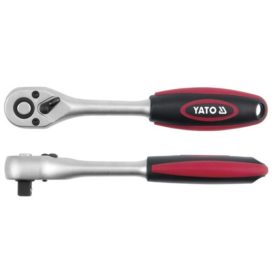   YATO YT0323 Racsnis hajtószár 3/8" 197 mm 72T egyenes szár CrV 