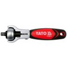 YATO YT03311 Racsnis hajtószár 1/4" 115 mm 72T, bit és dugókulcshoz CrV