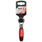 YATO YT03311 Racsnis hajtószár 1/4" 115 mm 72T, bit és dugókulcshoz CrV