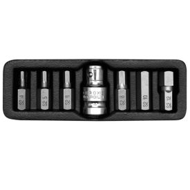   YATO YT0412 Bit készlet (imbusz) 7 részes 4-12, L=30 mm 1/2"