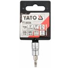 YATO YT04304 Bithegy dugófejjel T20 1/4" 37 mm CrV