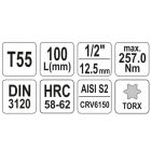 YATO YT04327 Bithegy dugófejjel T55 1/2" 100 mm hosszú