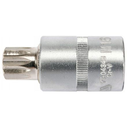 YATO YT04346 Bithegy dugófejjel SPLINE M16 1/2" 55 mm CrV