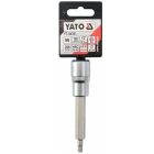 YATO YT04351 Bithegy dugófejjel SPLINE M6 1/2" 100 mm hosszú 