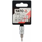YATO YT04370 Bithegy dugófejjel imbusz 3 mm 1/4" CrV