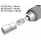 YATO YT04686 Dugókulcs adapter készlet 3 részes SDS Plus->1/2", 1/4", 3/8" négyszög