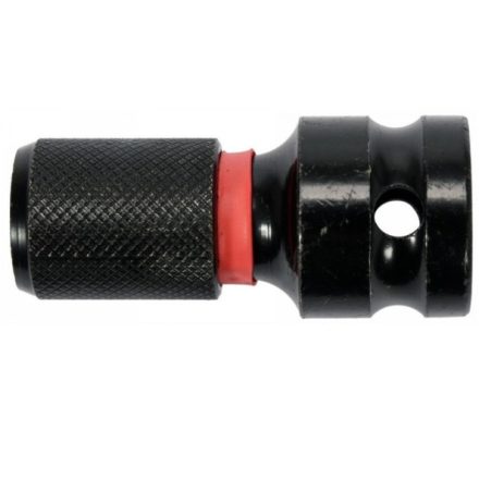 YATO YT04691 Bithegy adapter 1/2" négyszög->1/4" Hex 50 mm (nagy nyomatékhoz)