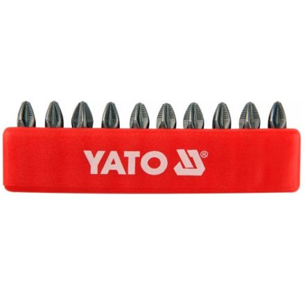 YATO YT0471 Bithegy PZ2 1/4" 25 mm 10 db/bl