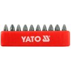 YATO YT0475 Bithegy PH2 1/4" 25 mm 10 db/bl