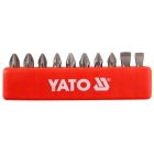 YATO YT0482 Bithegy készlet 10 részes 25 mm