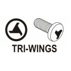 YATO YT0493 Bithegy Tri-Wing TW0 + TW1 1/4" 100 mm 2 db