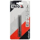 YATO YT0499 Bithegy spanner NR6 + NR10 1/4" 100 mm 2 db/bl