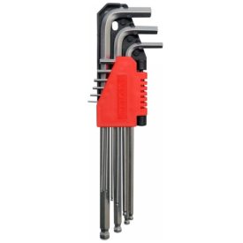 YATO YT0506 Imbuszkulcs készlet 9 részes 1,5-10 mm CrV